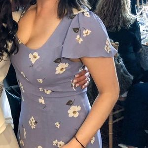 Reformation lilac dress